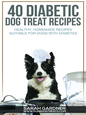 cover image of 40 Diabetic Dog Treat Recipes